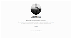 Desktop Screenshot of jeffmixon.com